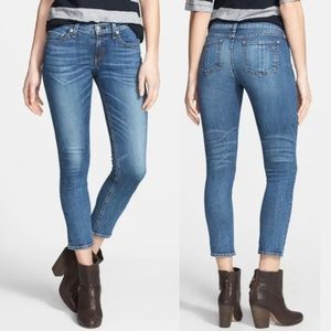 rag & bone | Crop Skinny Jeans in Sonoma